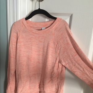 Athleta pink Girls athletic top long sleeve